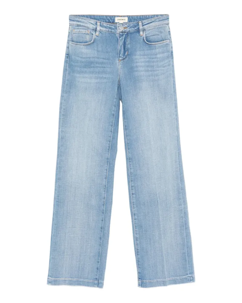 L'Agence Joanne belt-loop jeans - Blau Blau