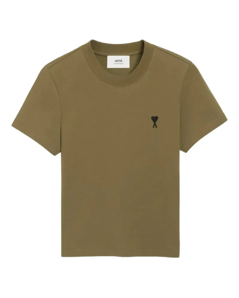 AMI Paris Ami de Coeur T-Shirt - Grün Grün