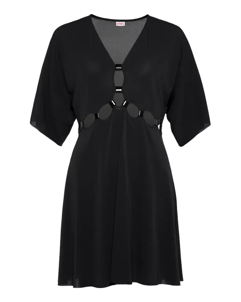 Eres Kleid mit V-Ausschnitt - Schwarz Schwarz