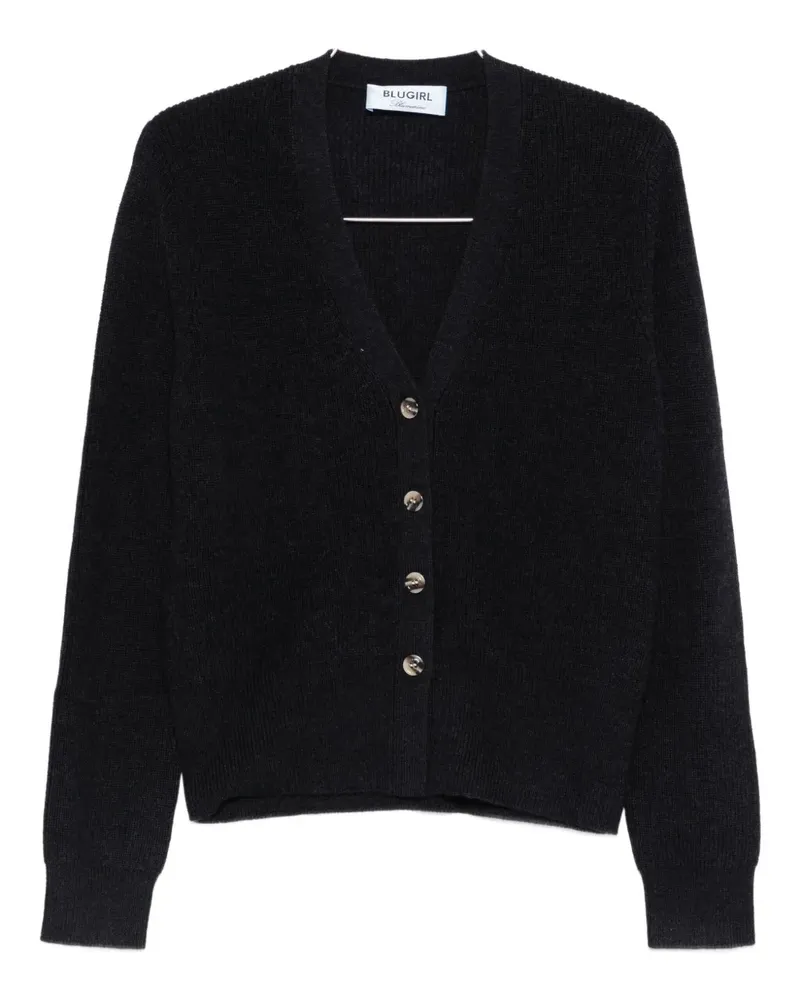 Blumarine button cardigan - Blau Blau