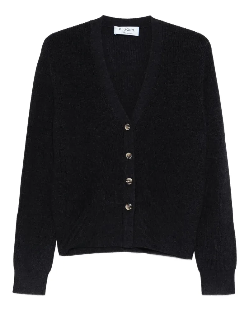 Blumarine button cardigan - Blau Blau