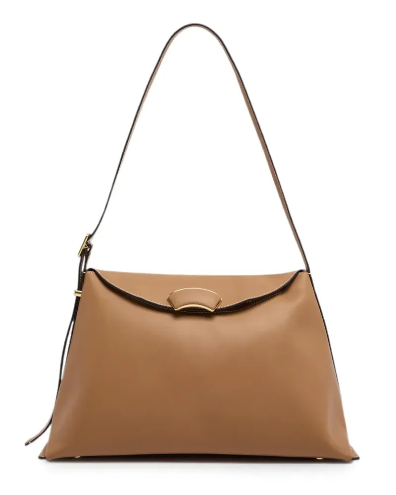 3.1 phillip lim ID leather shoulder bag - Nude Nude
