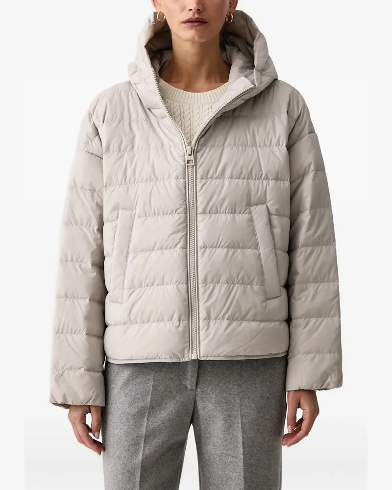 Marc O'Polo hooded quilted jacket - Nude Nude