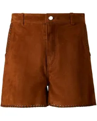 Hogan Shorts aus Wildleder Braun