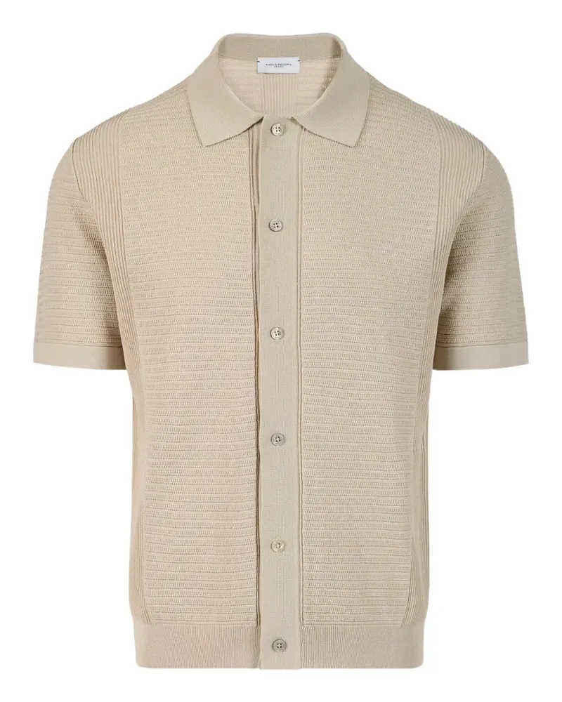 Paolo Pecora Milano cotton shirt - Nude Nude