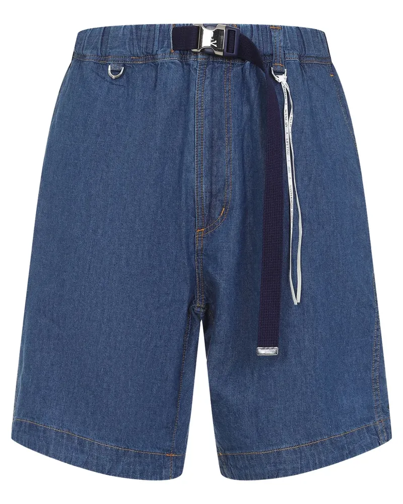 Mastermind World Klassische Jeans-Shorts - Blau Blau
