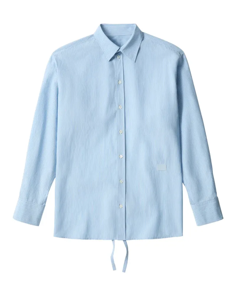 Maison Margiela Hemd mit Schleifenverschluss - Blau Blau