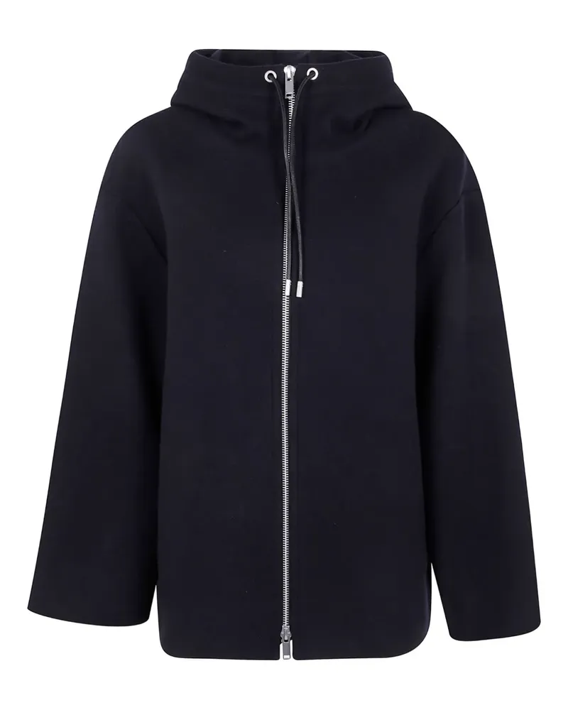 Studio Nicholson hooded zip ETNA jacket - Blau Blau