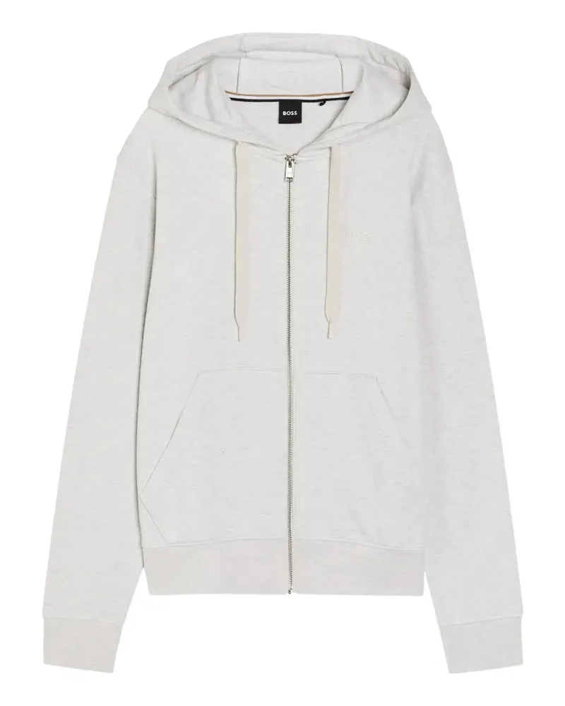 HUGO BOSS Spence zip-up drawstring hoodie - Grau Grau