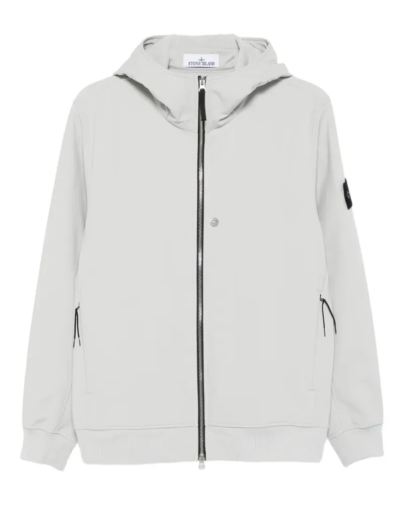 Stone Island Q100004 Kapuzenjacke - Grau Grau