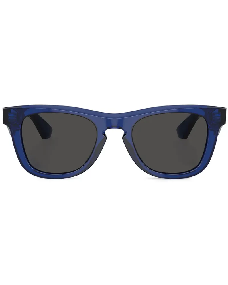 Burberry Facettierte Arch Sonnenbrille - Blau Blau