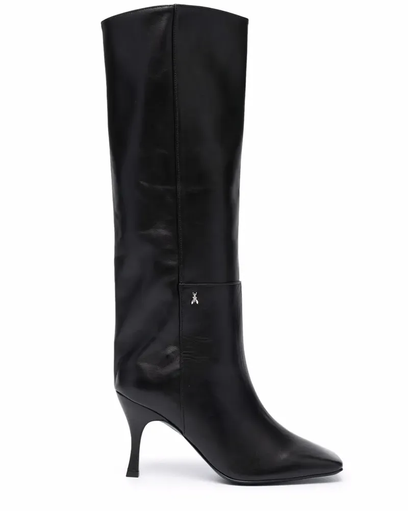 Patrizia Pepe Stiefel mit eckiger Kappe - Schwarz Schwarz