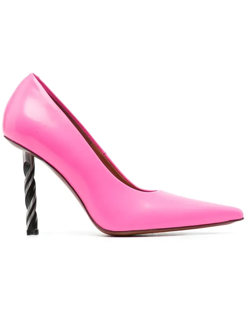 VETEMENTS Pumps aus Leder - Rosa Rosa