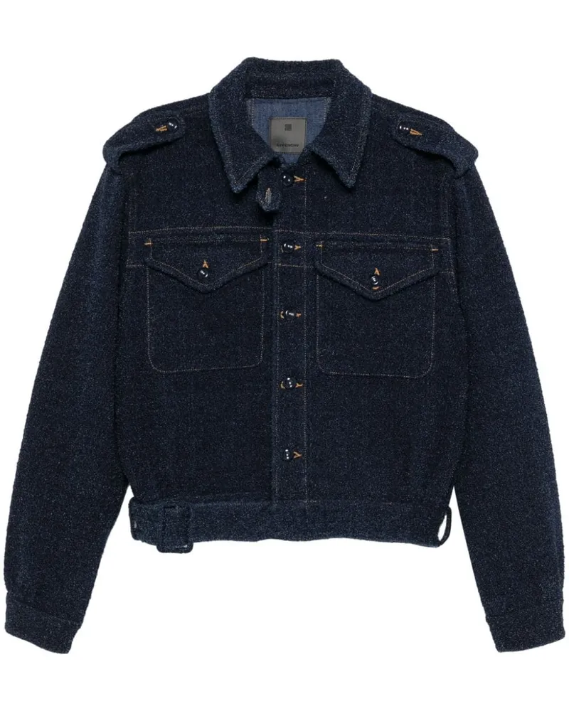 Givenchy Klassische Jeansjacke - Blau Blau
