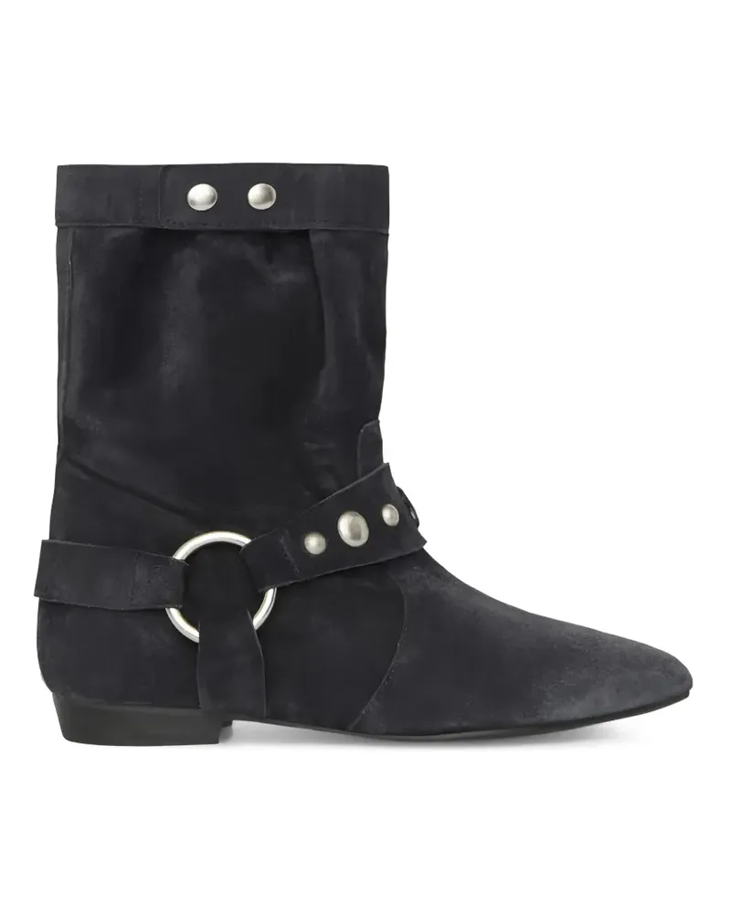 Isabel Marant Stania Stiefel mit Nieten - Schwarz Schwarz
