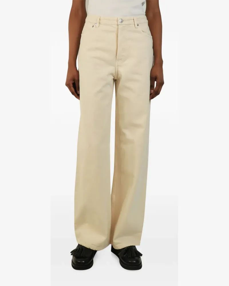 A.P.C. Hose mit hohem Bund - Nude Nude