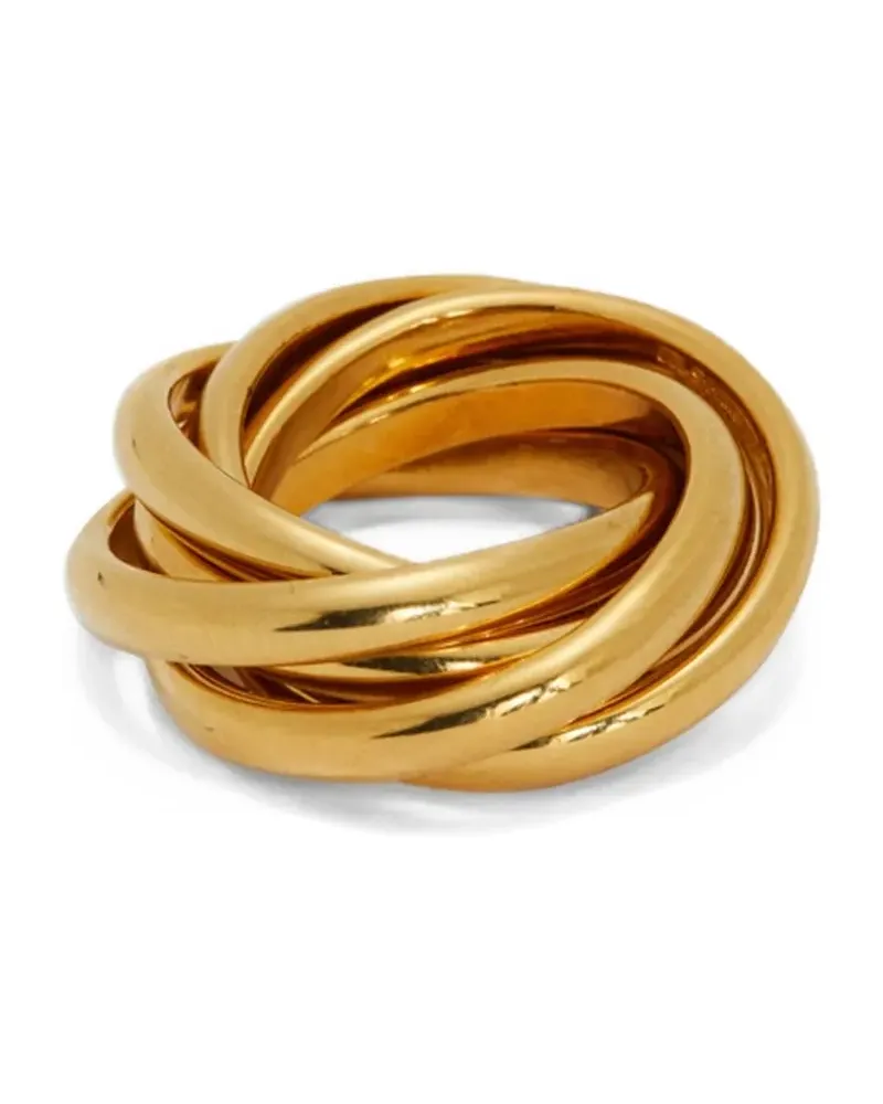 Jil Sander Ring im Layering-Look - Gold Gold