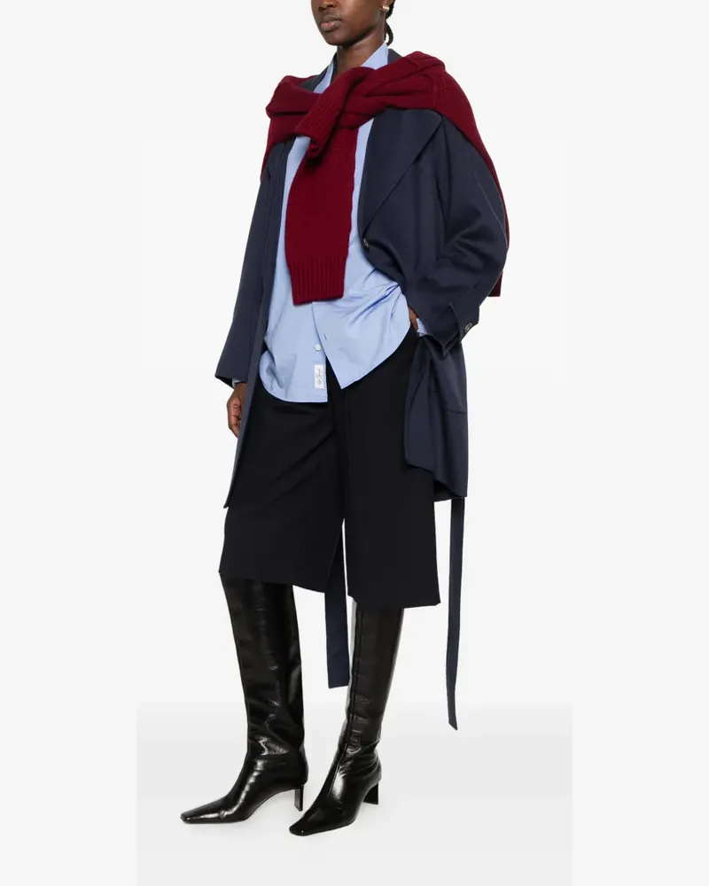 Joseph Mantel mit fallendem Revers - Blau Blau