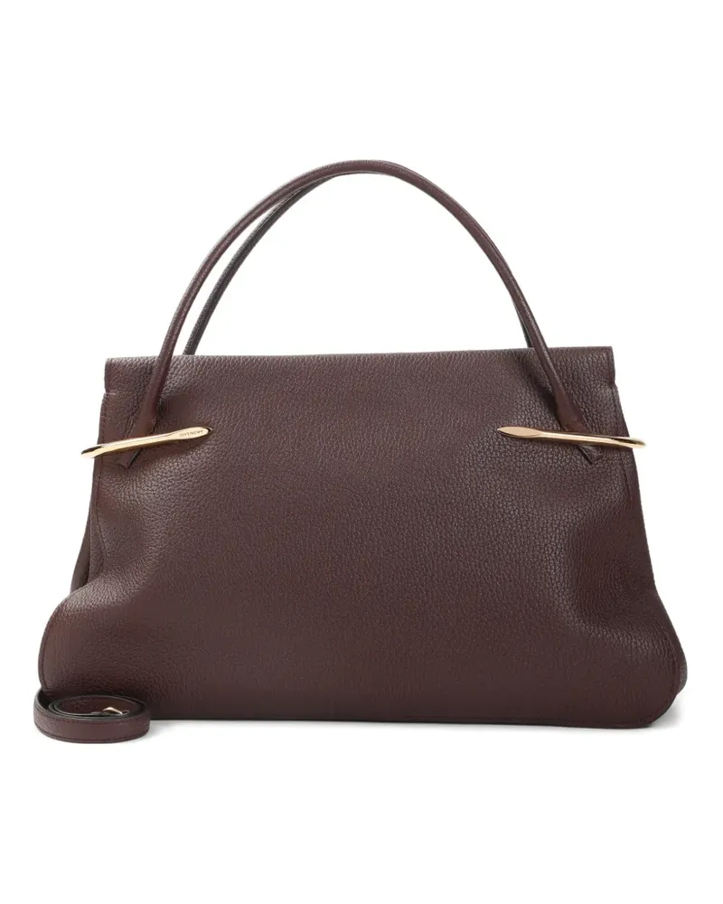 Givenchy medium Pinch metal-detail shoulder bag - Braun Braun