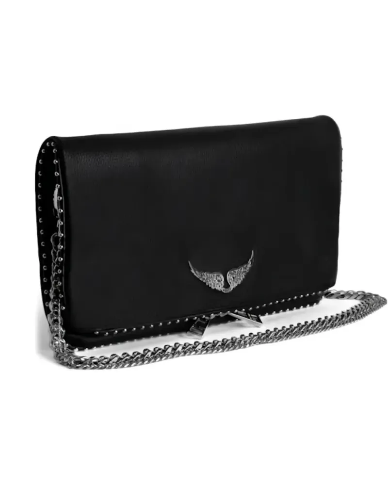 Zadig & Voltaire Wings Schultertasche - Schwarz Schwarz