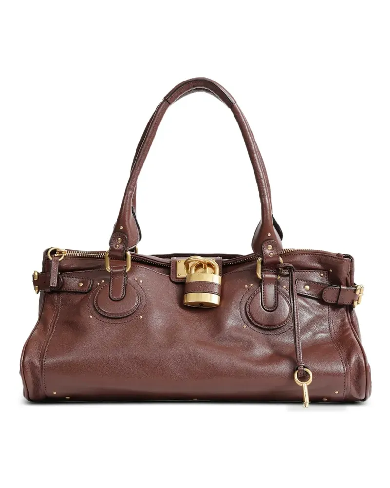 Chloé Paddington Weekender Tote Bag - Braun Braun