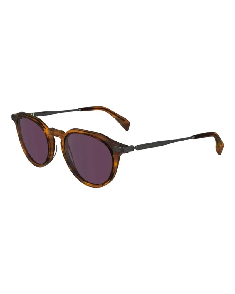 Paul Smith Keats Sonnenbrille mit rundem Gestell - Braun Braun