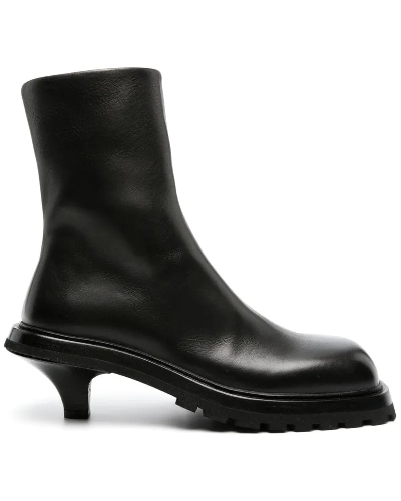 Marsèll Klassische Cowboystiefel 70mm Schwarz