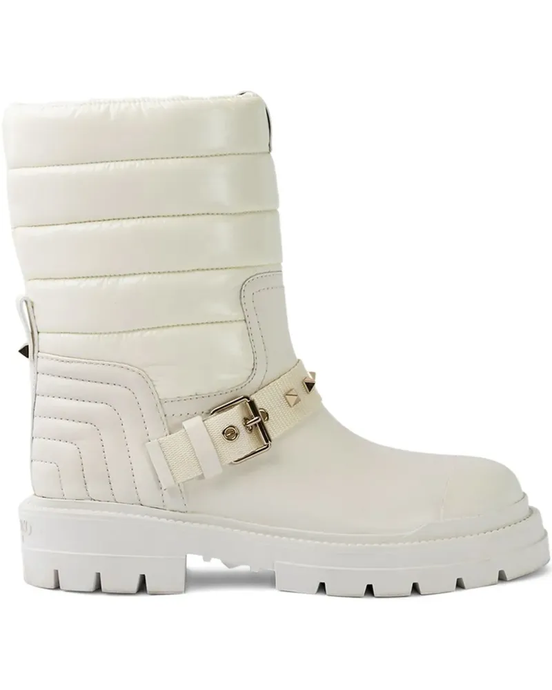 Valentino Garavani Stiefeletten mit Nieten - Weiß Weiß