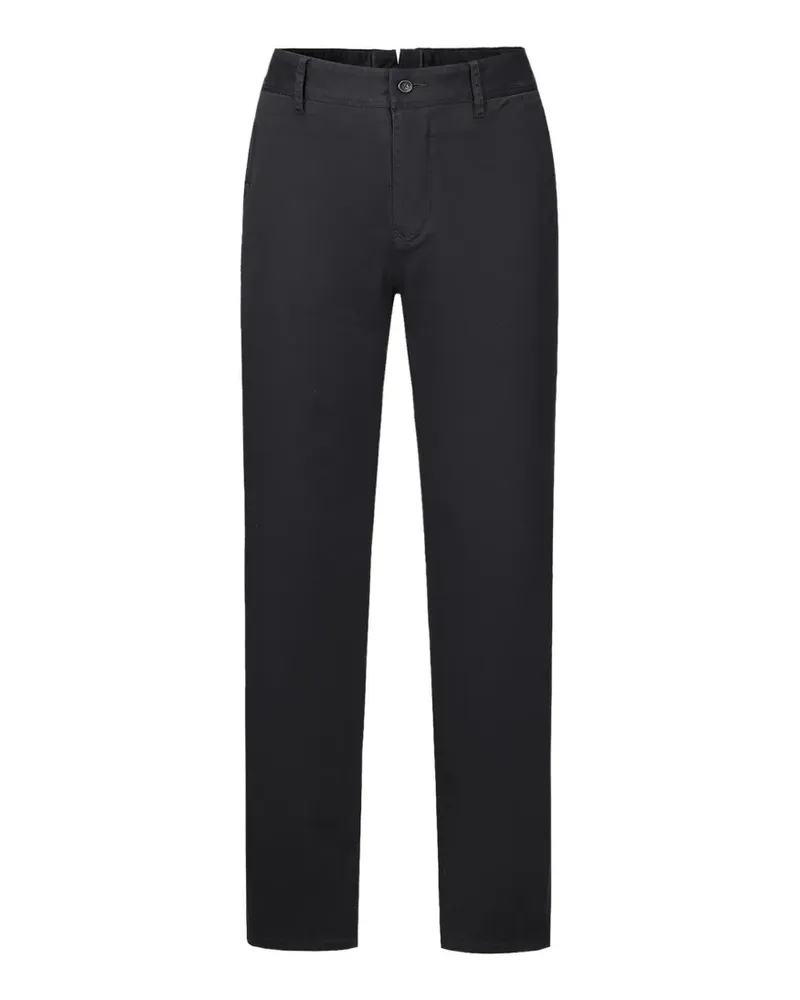 Shanghai Tang garment-dyed trousers - Schwarz Schwarz