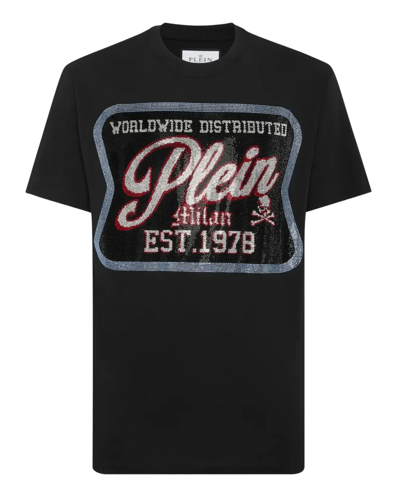 Philipp Plein Patch Plein Milan T-Shirt - Schwarz Schwarz