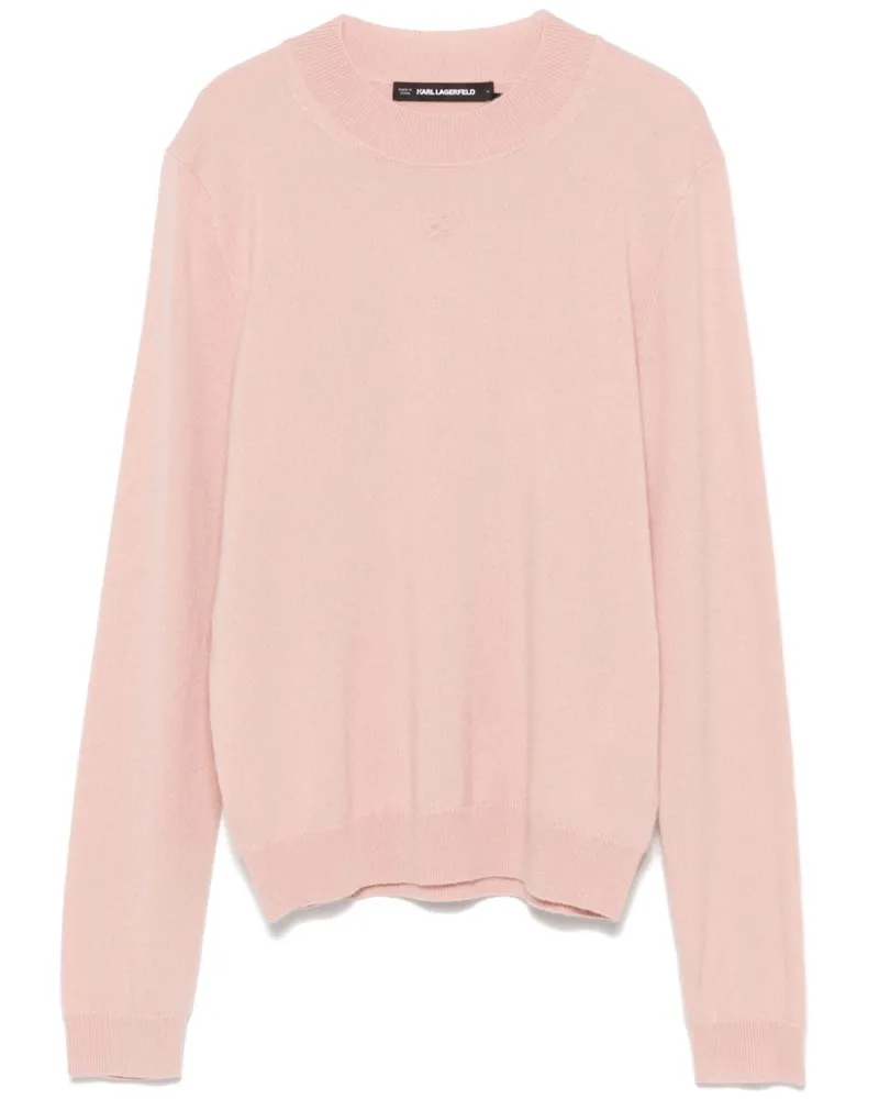Karl Lagerfeld Pullover aus Kaschmir - Rosa Rosa