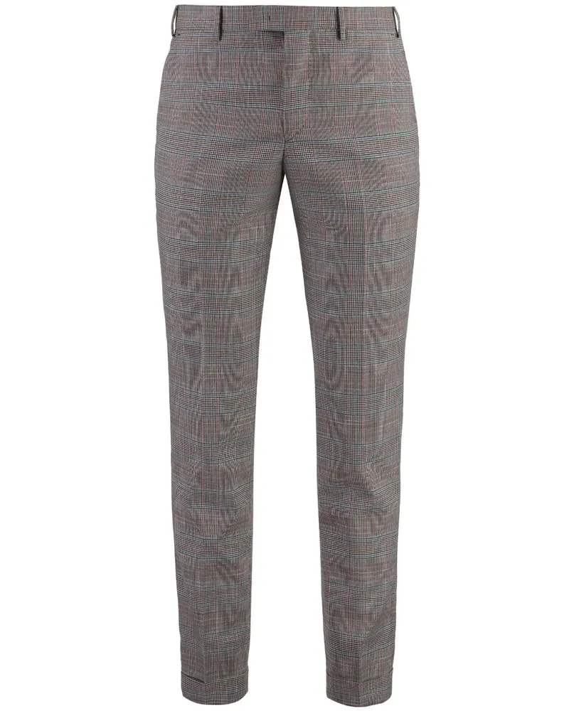PT TORINO Pantaloni in lana - Grau Grau