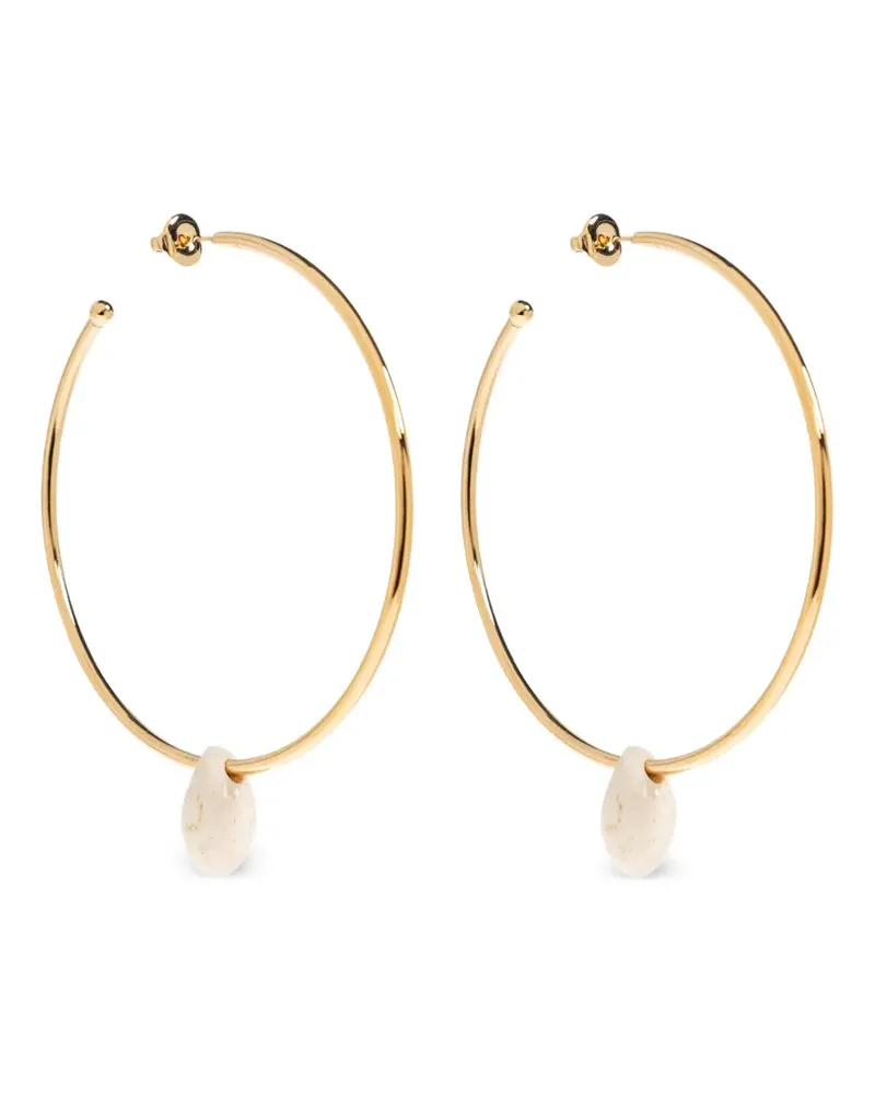 Isabel Marant Creolen mit Anhänger - Gold Gold