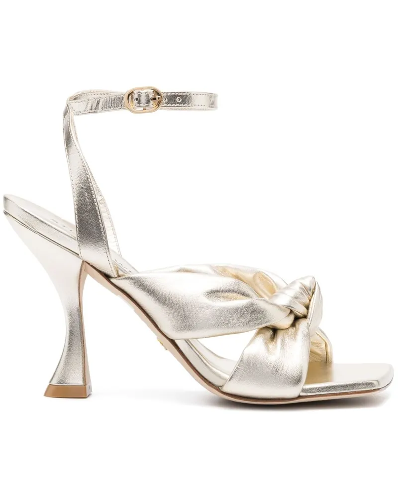 Stuart Weitzman Playa Sandalen 100mm - Gold Gold