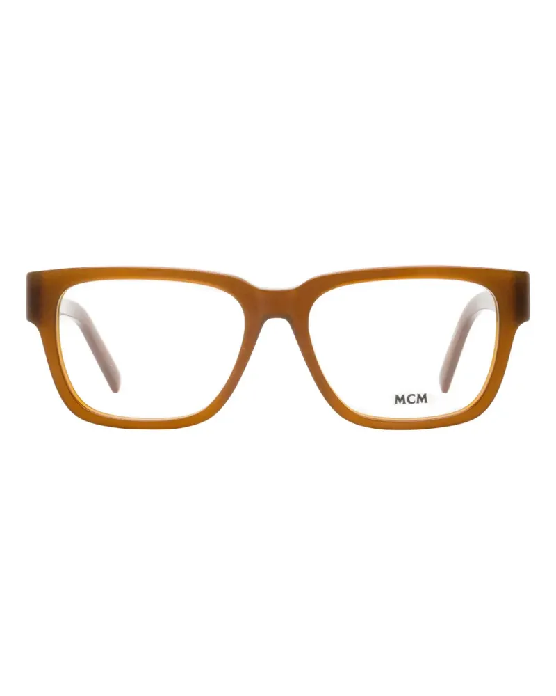 MCM Visetos rectangle-frame glasses - Braun Braun