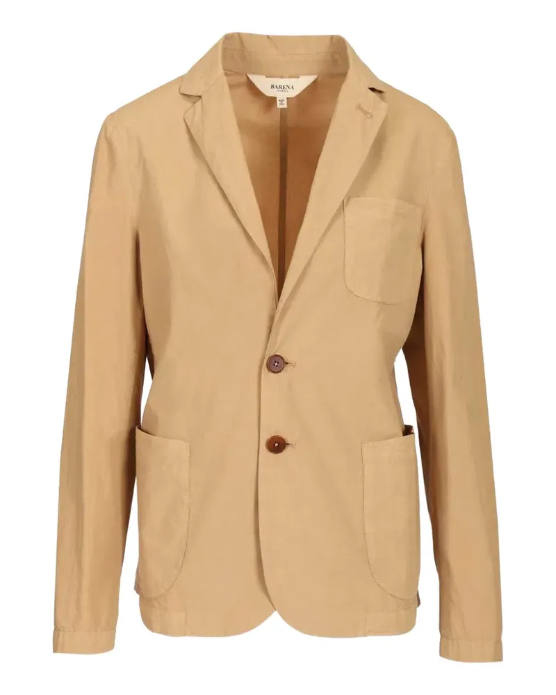 BARENA Sila button blazer - Nude Nude