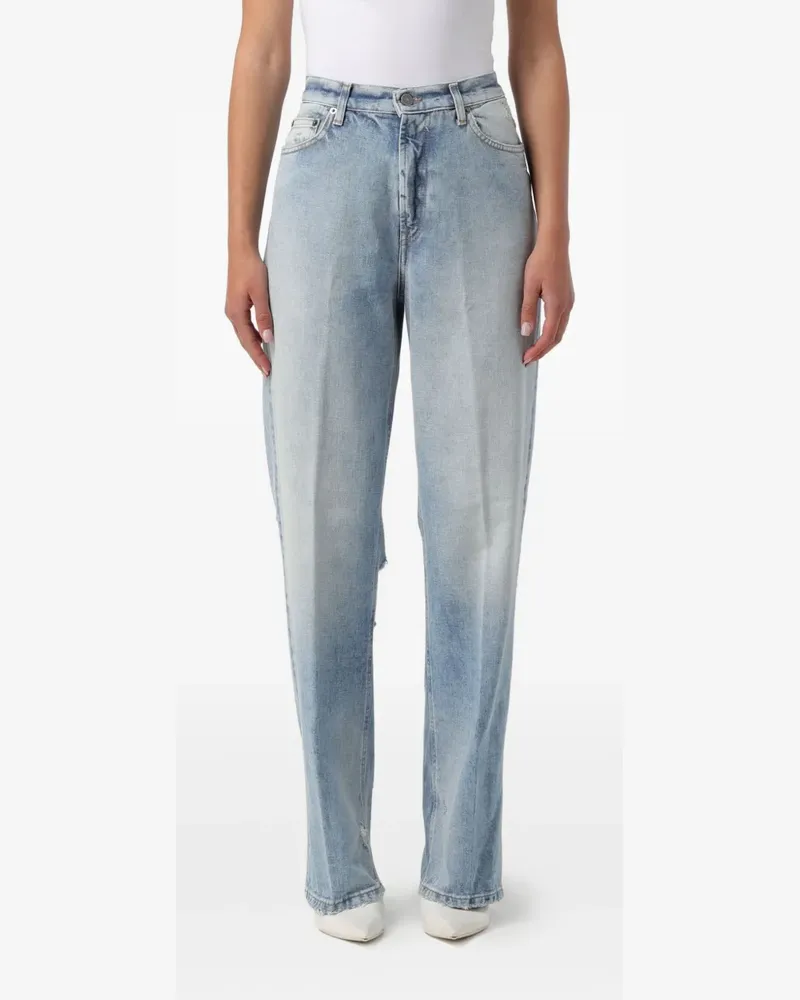 Dondup Elysee Jeans im Distressed-Look - Blau Blau