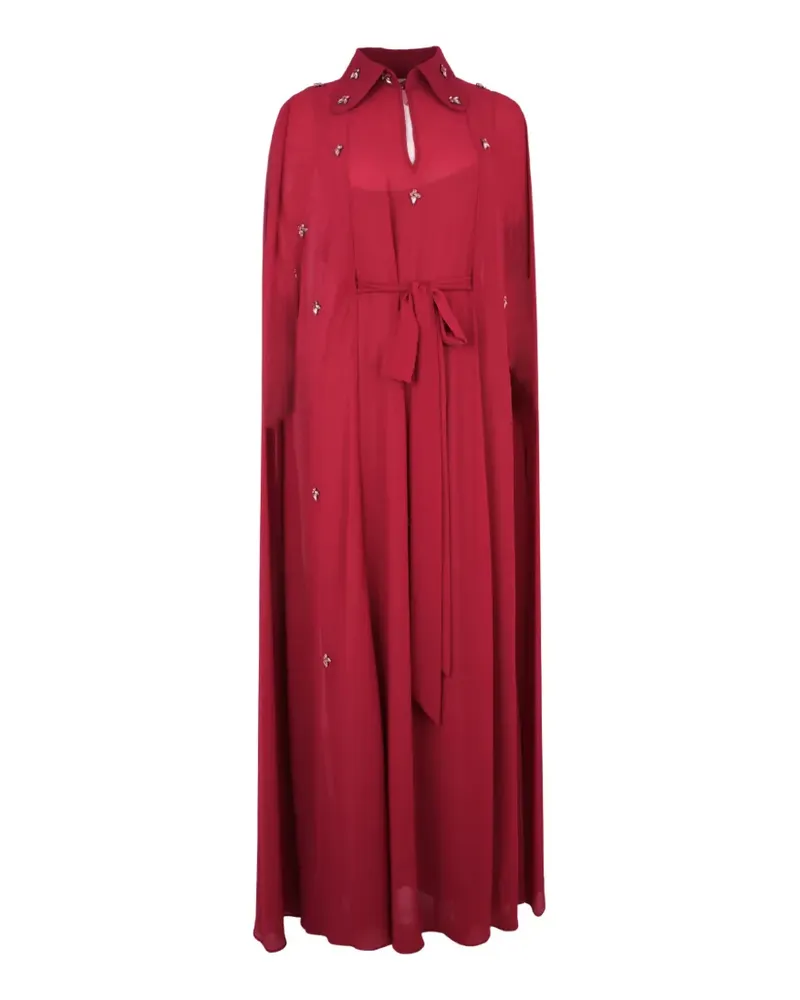 Baruni Yara embellished collared maxi dress - Rot Rot