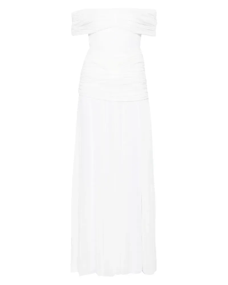 ATU Body Couture Maxikleid mit Pailletten - Weiß Weiß