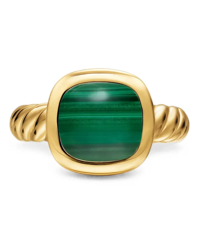 David Yurman Mercer Malachitring - Gold Gold