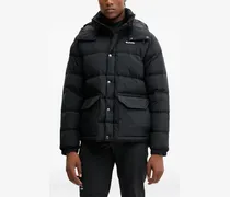 Wattierte Wallowa™ Kapuzenjacke - Schwarz