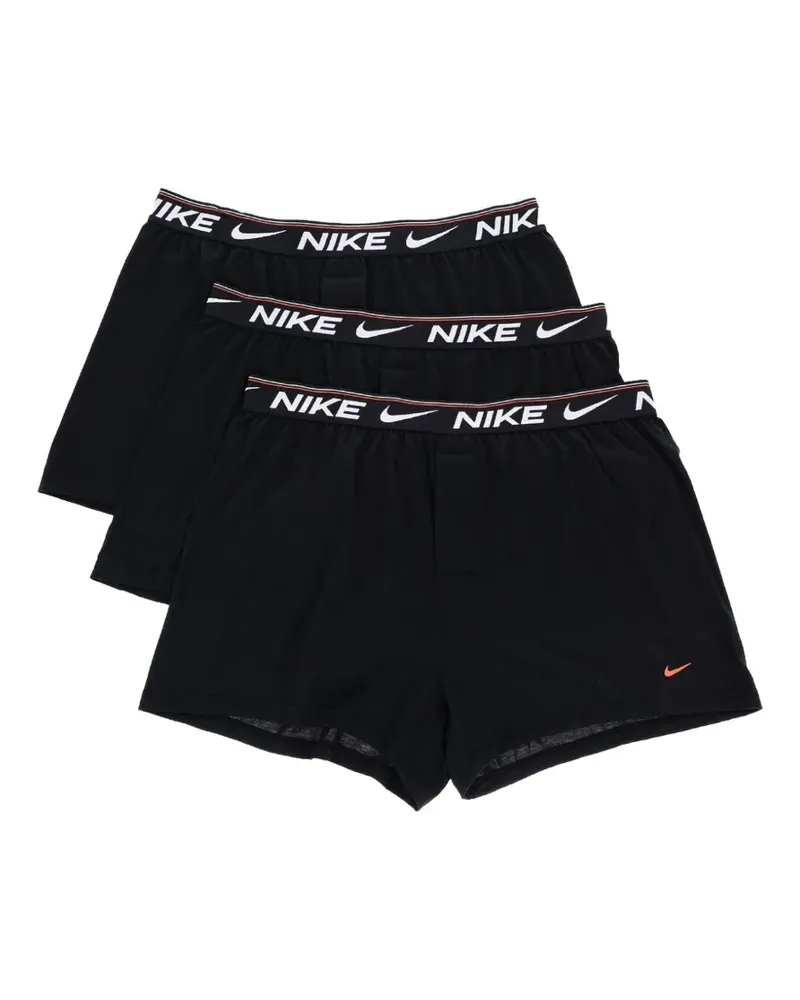 Nike Boxershorts mit Logo-Bund - Schwarz Schwarz