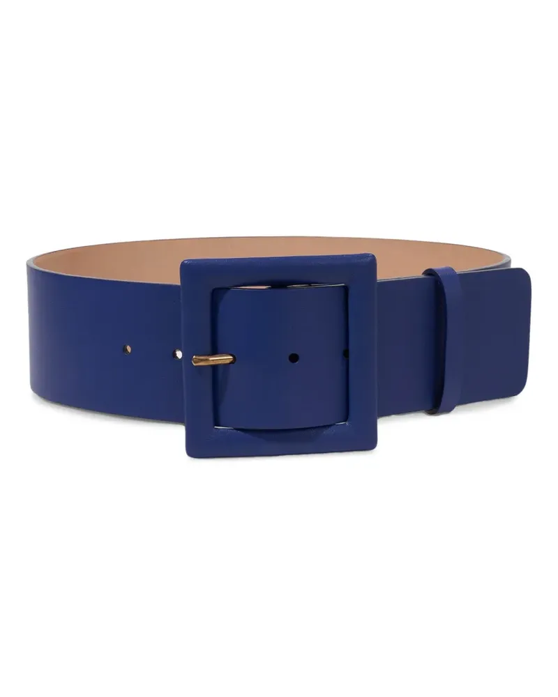 Carolina Herrera New York Gürtel aus Leder - Blau Blau
