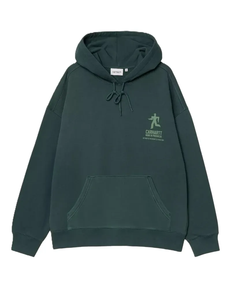 Carhartt WIP Distance Hoodie mit grafischem Print - Grün Grün