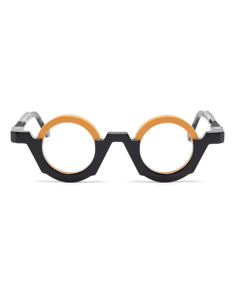 VAVA EYEWEAR Brille mit rundem Gestell - Schwarz Schwarz
