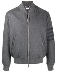 Thom Browne Klassische Bomberjacke Grau