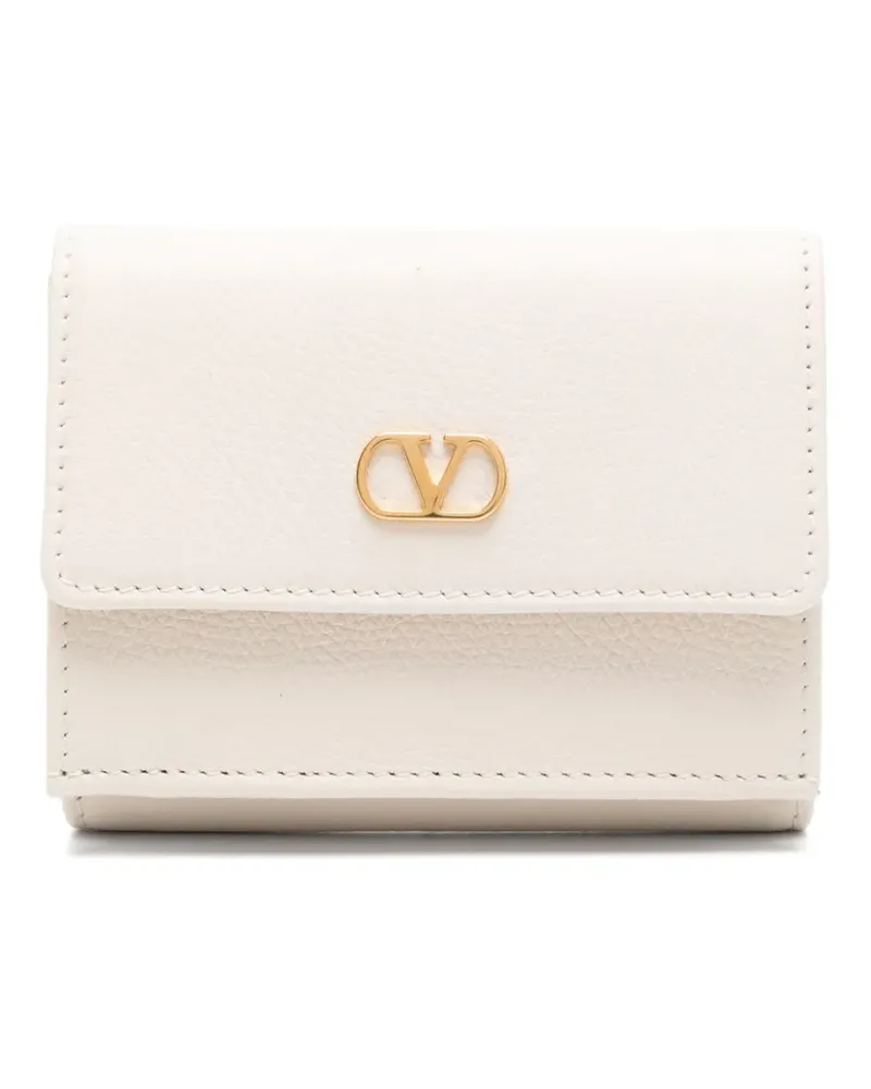 Valentino Garavani Portemonnaie mit VLogo - Nude Nude