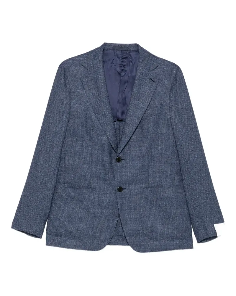 Caruso Aida single-breasted blazer - Blau Blau