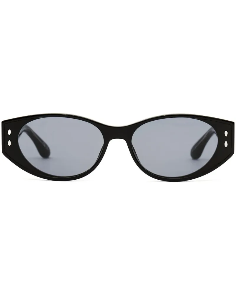 Isabel Marant Emely Sonnenbrille - Schwarz Schwarz