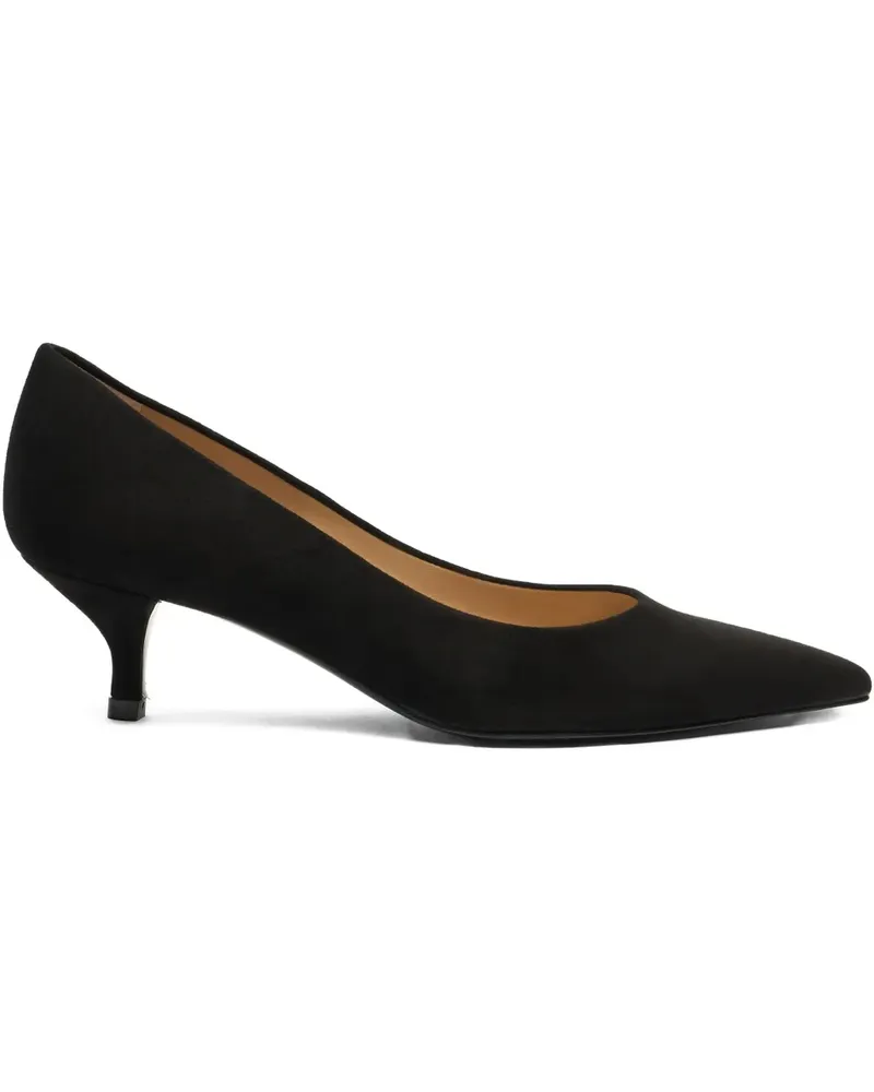 Stuart Weitzman Stuart Power Kitten-Heel-Pumps 50mm - Schwarz Schwarz